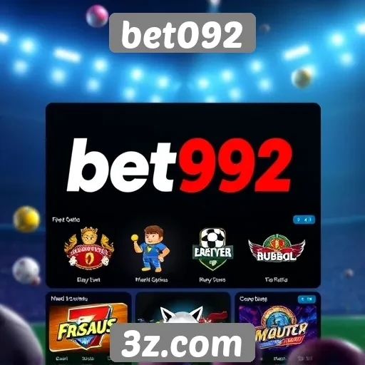 Análise das opções de jogos disponíveis no bet092