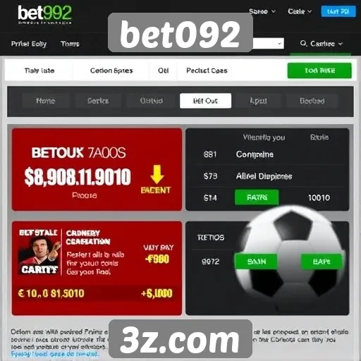 Configuração de bônus e promoções na bet092